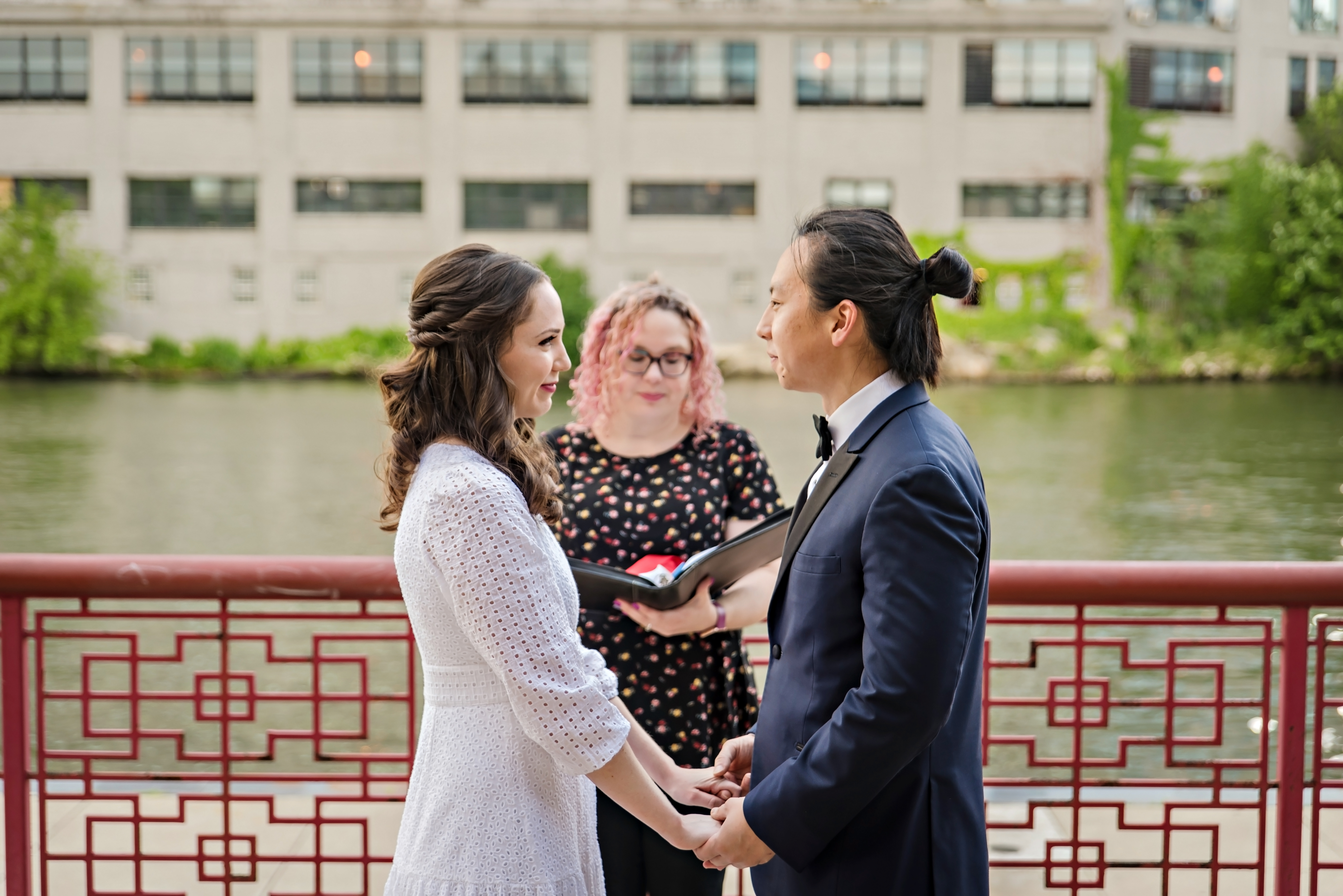 Ping Tom Park Elopement officiant