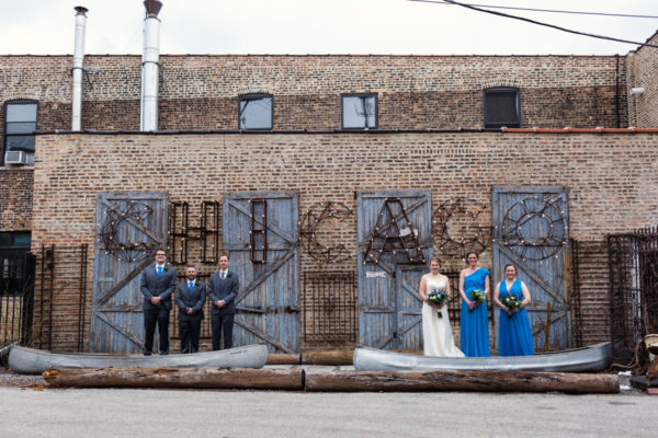 Salvage One wedding 2