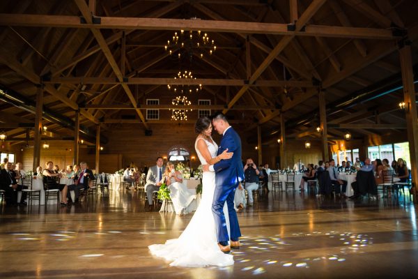 Outdoor Romantic Wedding at The Pavilion at Orchard Farms