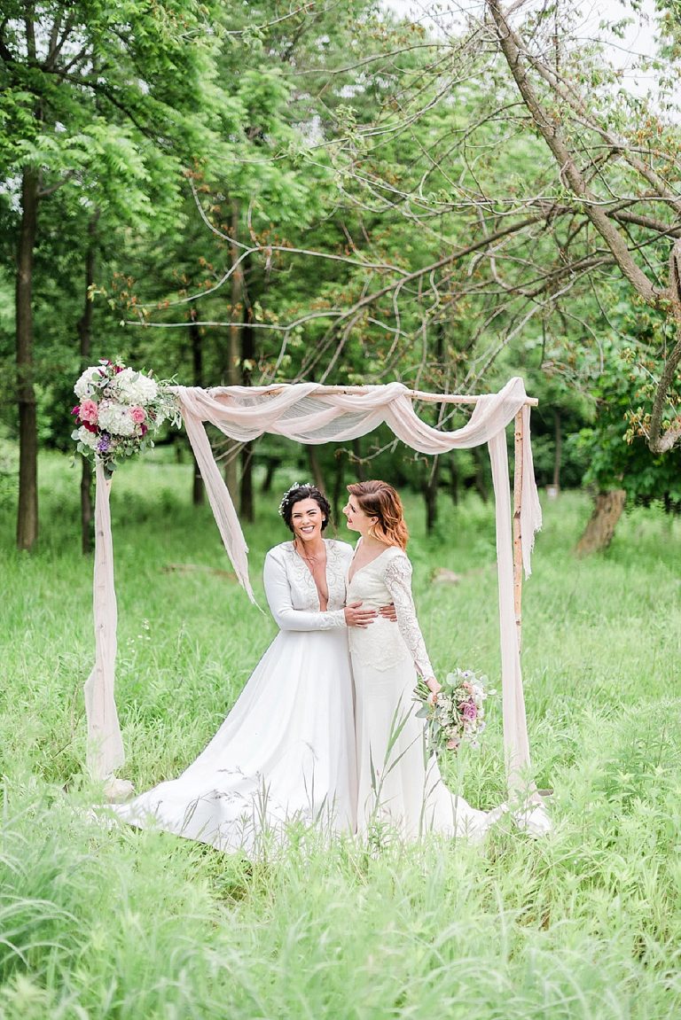 Whimsical Bohemian Garden Wedding Inspiration Lakeshore In Love 