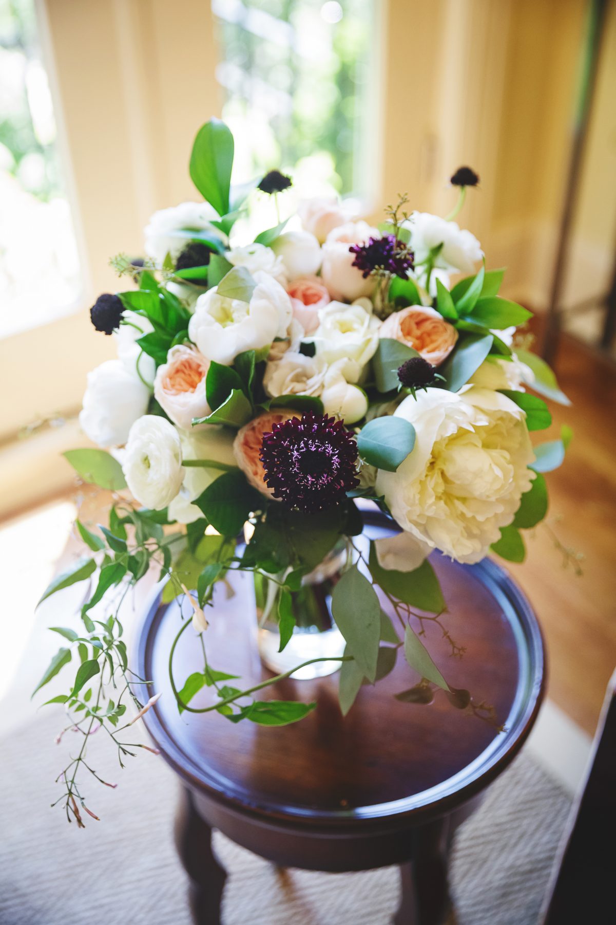 Bouquet with Garden Roses