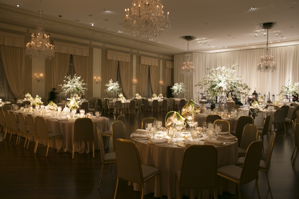 White and Gold Wedding at The Standard Club