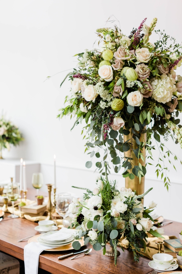 Woodsy Loft Wedding Inspiration Loft of Elements Preserved (22)