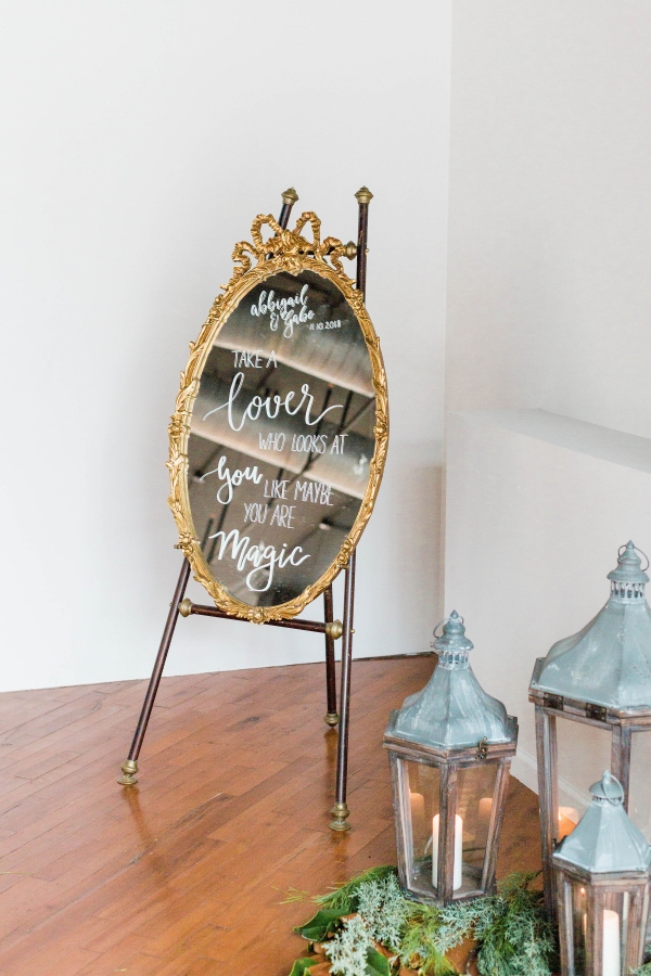 Woodsy Loft Wedding Inspiration Loft of Elements Preserved (25)