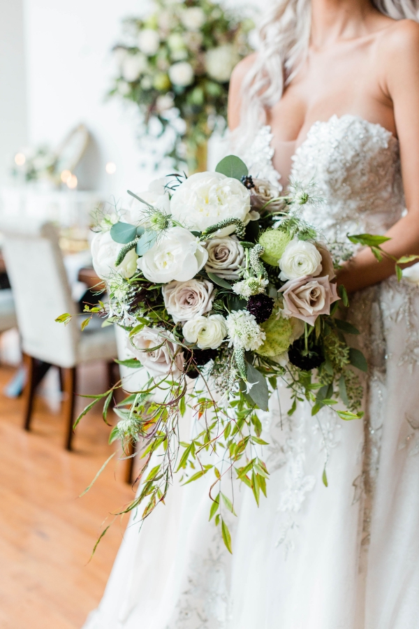 Woodsy Loft Wedding Inspiration Loft of Elements Preserved (27)