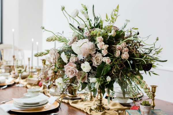 Woodsy Loft Wedding Inspiration Loft of Elements Preserved (8)