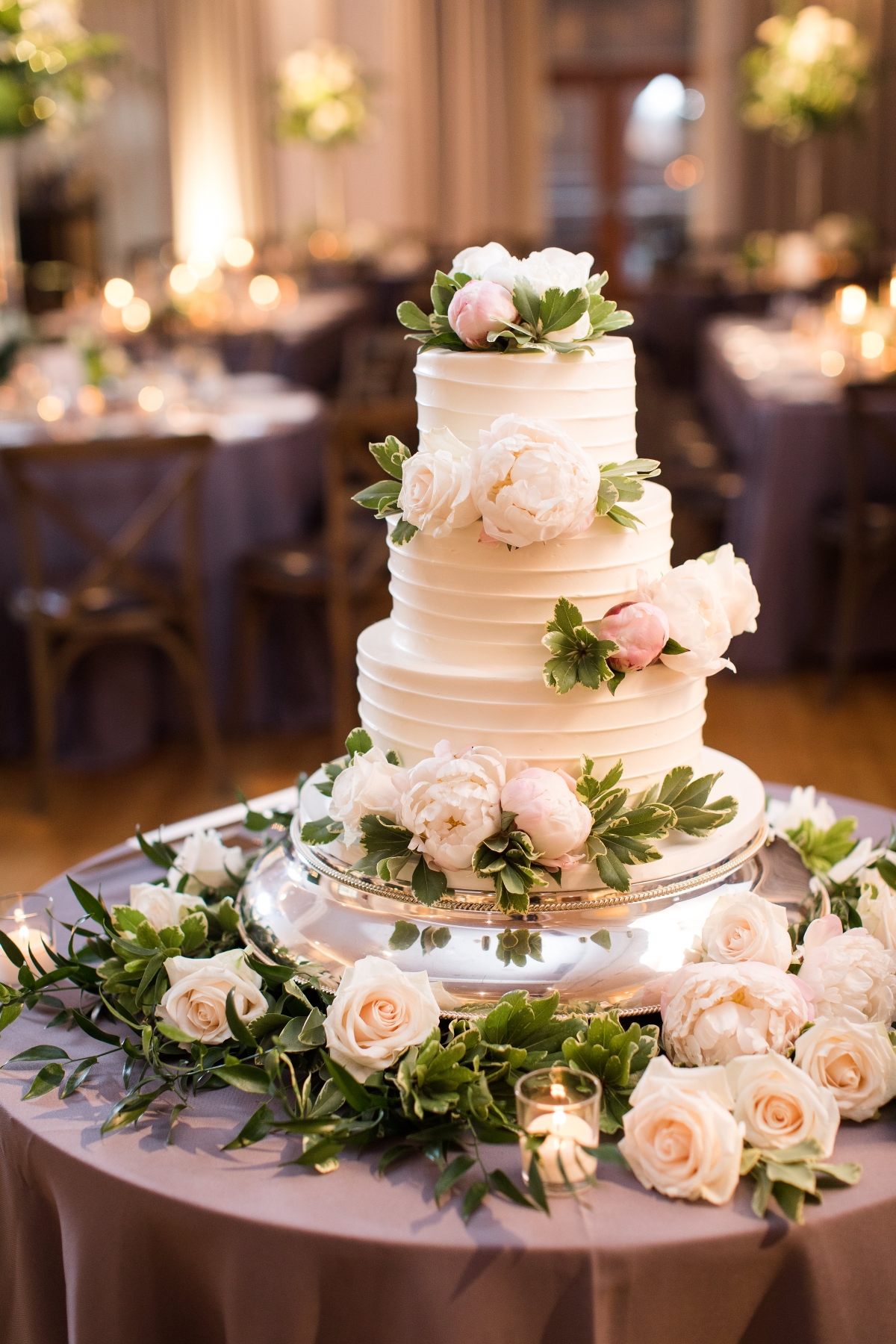 Tiered Wedding Cake Chicago Bittersweet