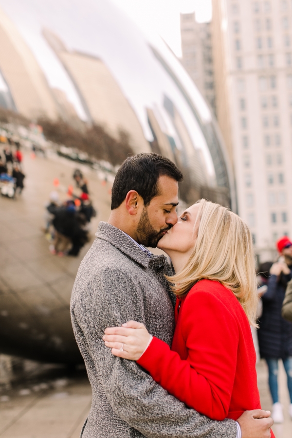 Winter Chicago Skyline Engagement Session Artistrie Co (39)