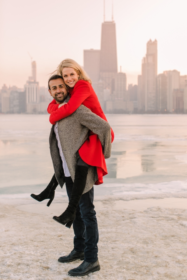 Winter Chicago Skyline Engagement Session Artistrie Co (50)