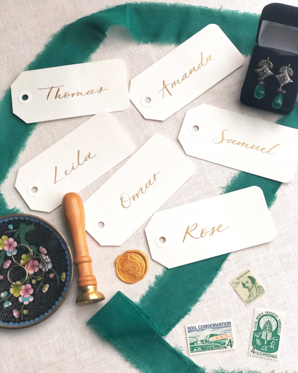Tags as Place Cards