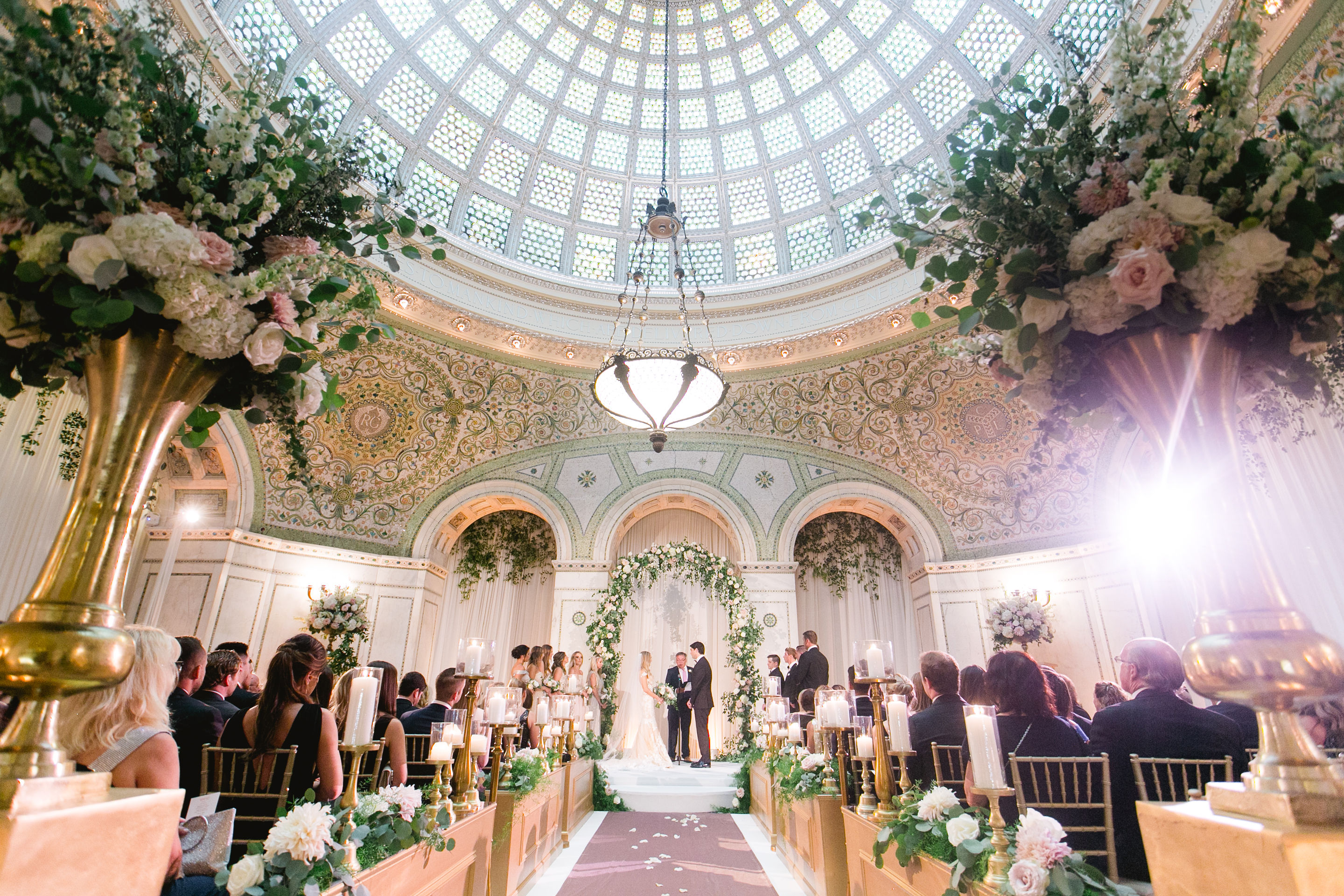 Cassie & Colby - Chicago Cultural Center - Wedicity Wedding - Clary Pfeiffer Photography
