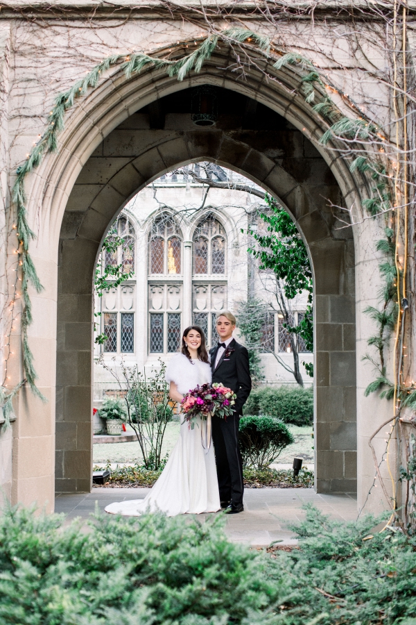 Fuchsia and Plum Chicago Jewel Tone Wedding Inspiration Lisa Hufford (25)