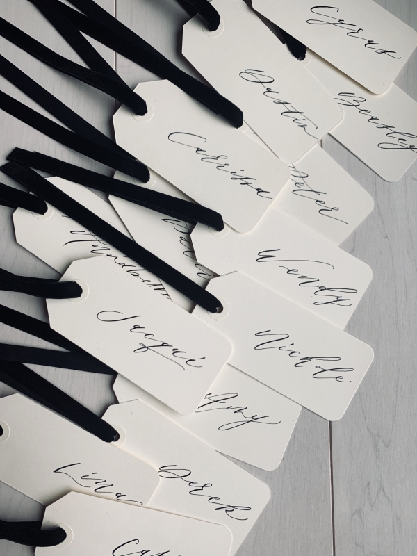 wedding favor tags gifts