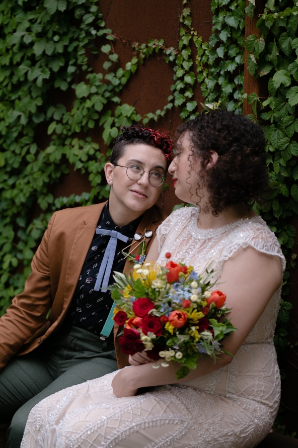 Colorful LGBT Styled Wedding Photo Shoot at The Lytle House