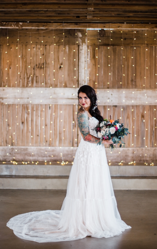 Bride with Tattoos