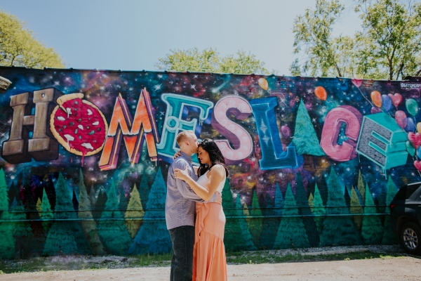 Homeslice Chicago Pizza Engagement Session