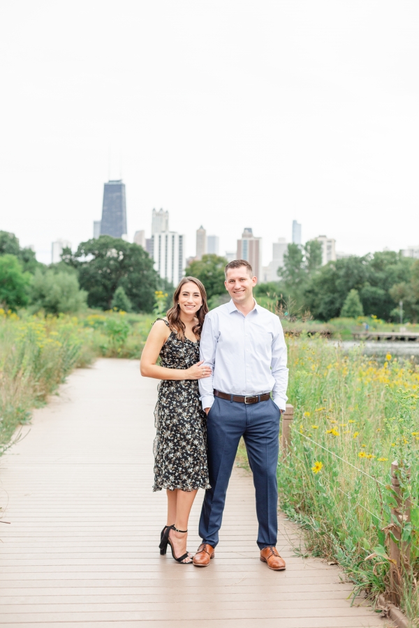 Chicago Lincoln Park Engagement Photos