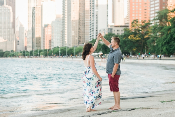 Lakefront Trail Chicago Engagement Session Janet D Photography (17)