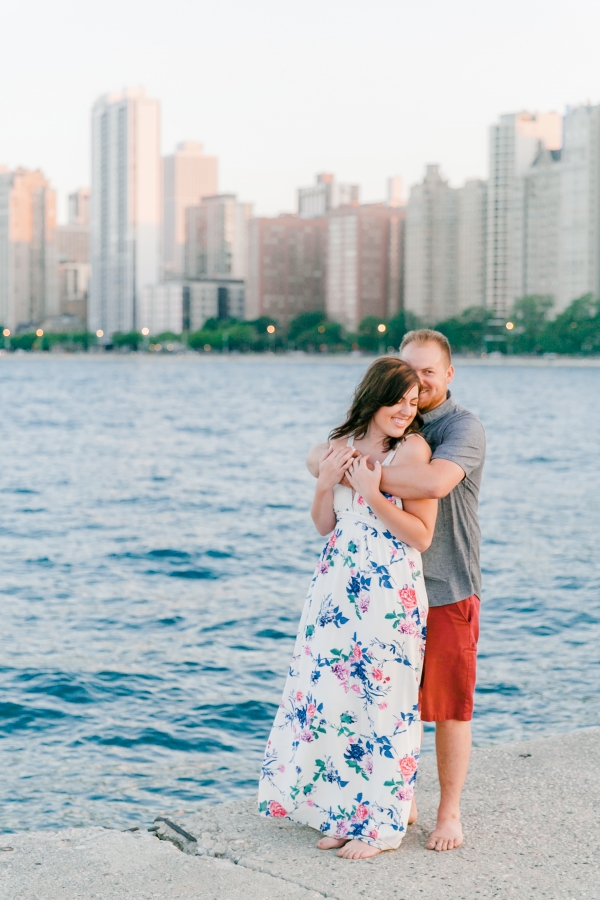 Lakefront Trail Chicago Engagement Session Janet D Photography (55)