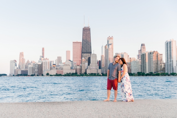 Lakefront Trail Chicago Engagement Session Janet D Photography (56)