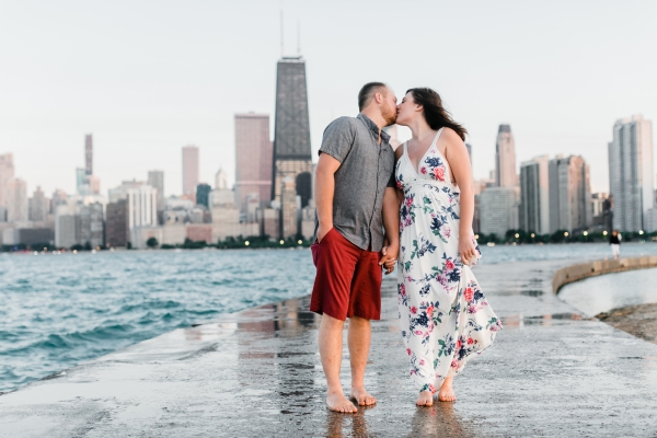 Lakefront Trail Chicago Engagement Session Janet D Photography (60)