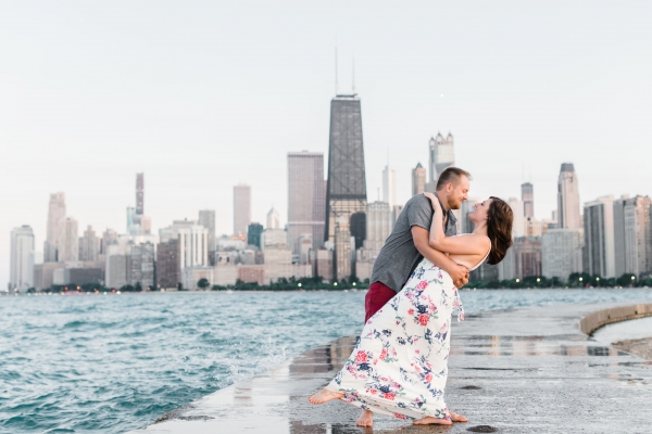 Lakefront Trail Chicago Engagement Session Janet D Photography (61)