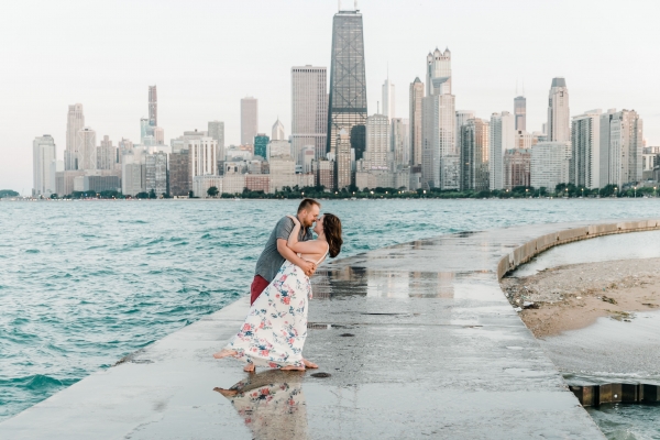Lakefront Trail Chicago Engagement Session Janet D Photography (62)