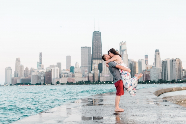 Lakefront Trail Chicago Engagement Session Janet D Photography (67)