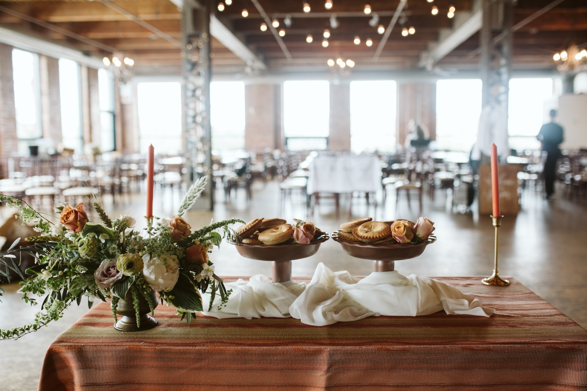 Mini Dessert Table for Wedding Chicago Loft