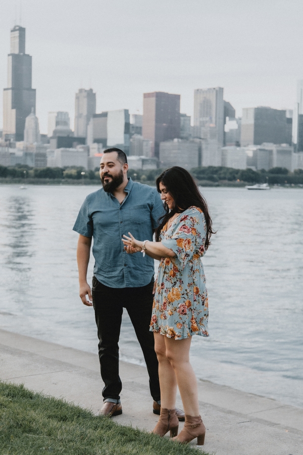 Surprise Proposal Chicago Lakefront (16)