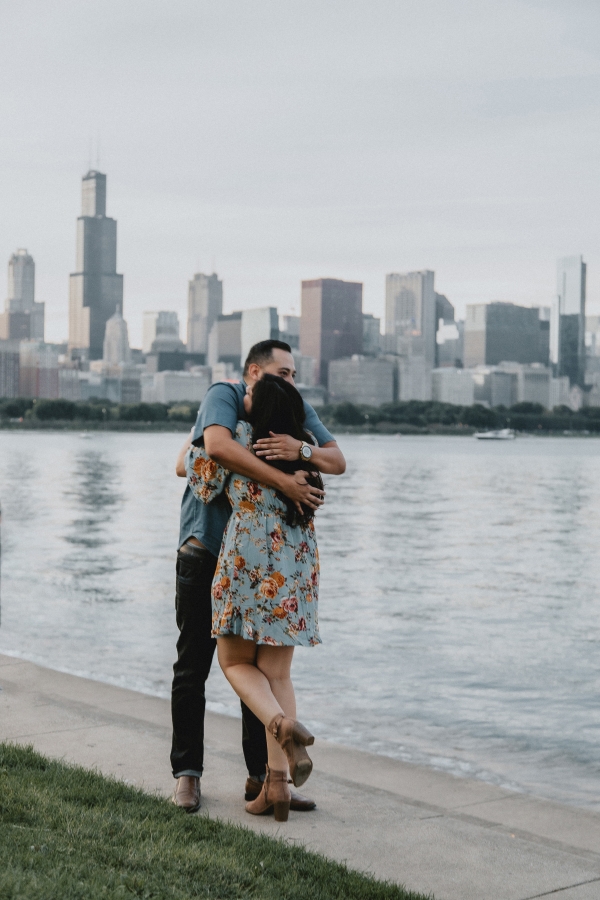 Surprise Proposal Chicago Lakefront (19)