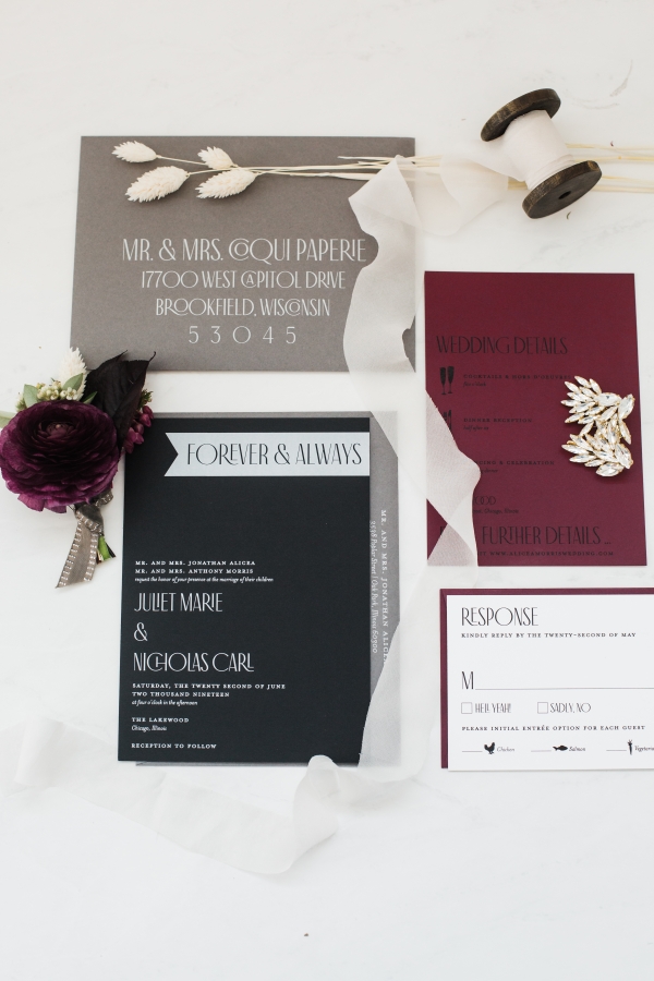 Modern Colorful Chicago Wedding Inspiration The Lakewood (60)