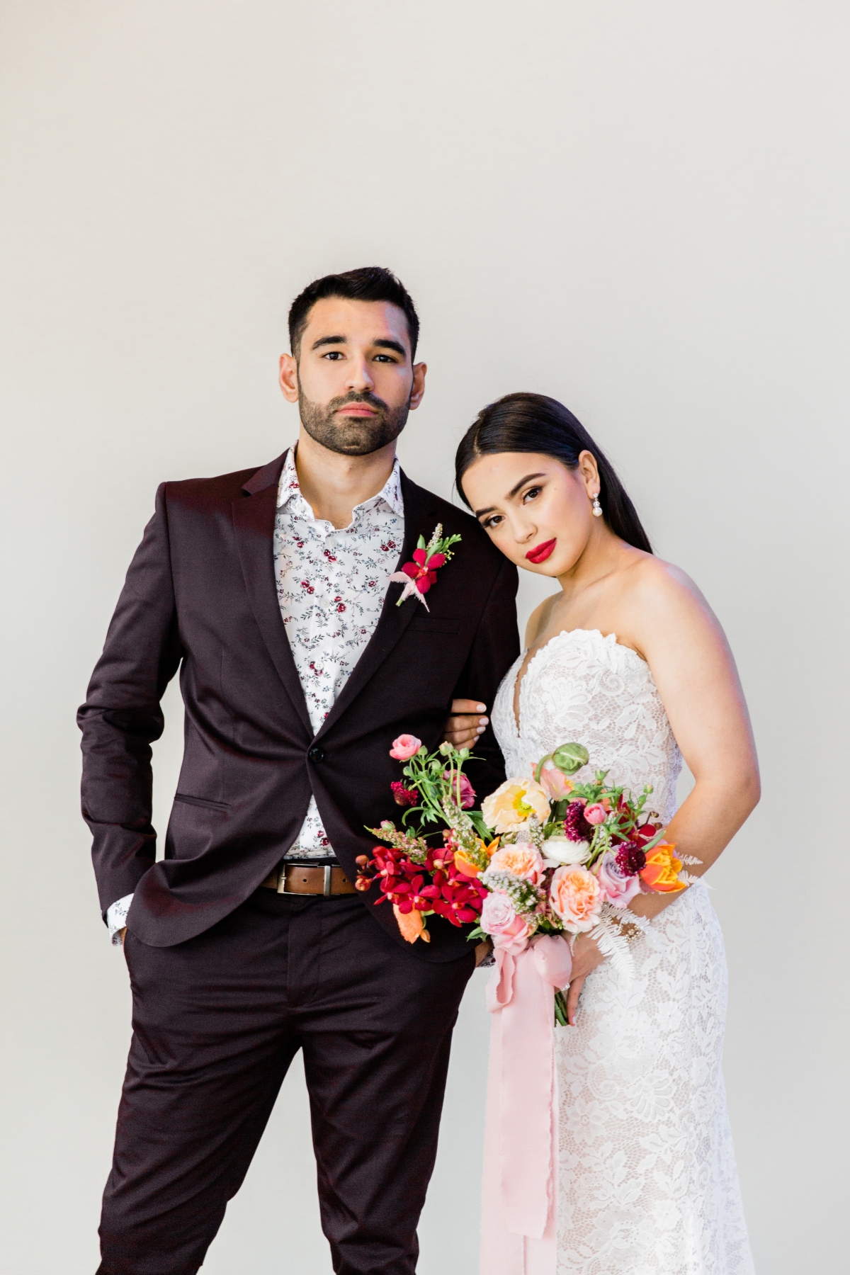 Colorful Spanish Wedding Inspiration Lakeshore in Love Photography by Lauryn 133
