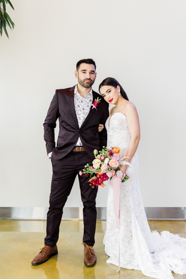 Colorful Spanish Wedding Inspiration Lakeshore in Love Photography by Lauryn (143)