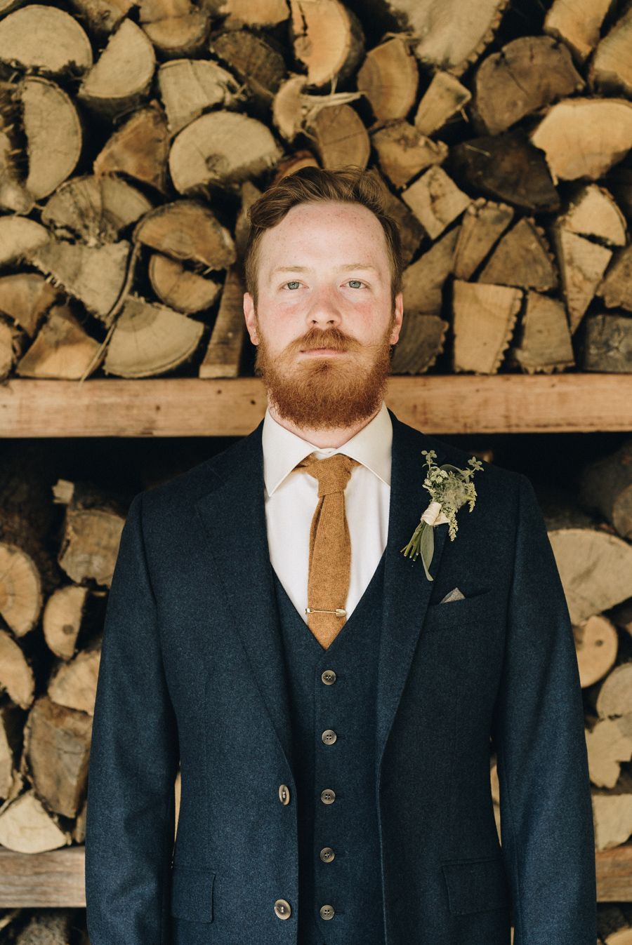 Charcoal Pick & Pick Suit - Oliver Wicks