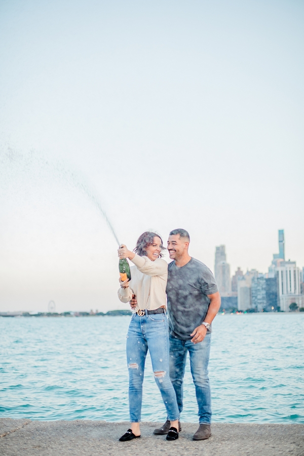 Expedition Joy Chicago North Ave Beach Engagement Photography_0042