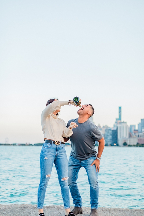Expedition Joy Chicago North Ave Beach Engagement Photography_0043