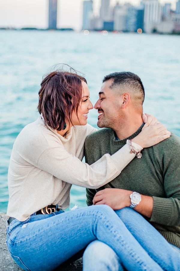 Expedition Joy Chicago North Ave Beach Engagement Photography_0052