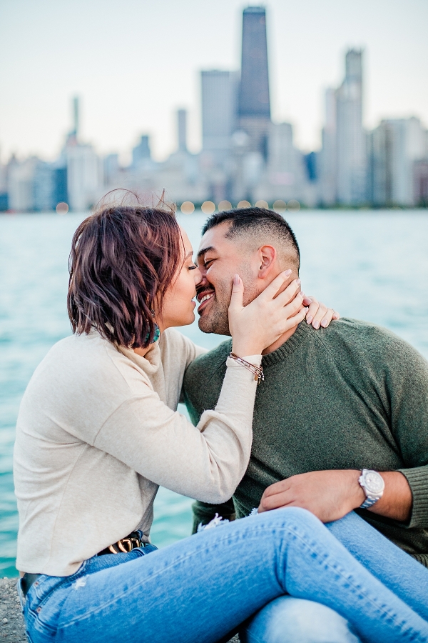 Expedition Joy Chicago North Ave Beach Engagement Photography_0053