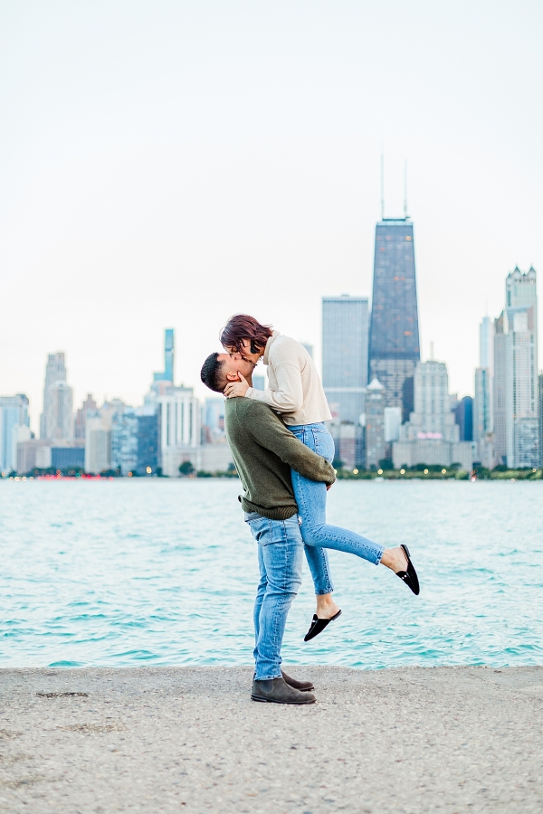 Expedition Joy Chicago North Ave Beach Engagement Photography_0056