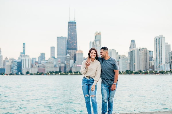 Expedition Joy Chicago North Ave Beach Engagement Photography_0069