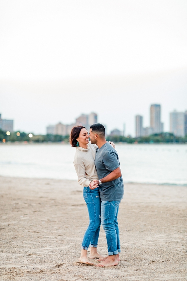 Expedition Joy Chicago North Ave Beach Engagement Photography_0071