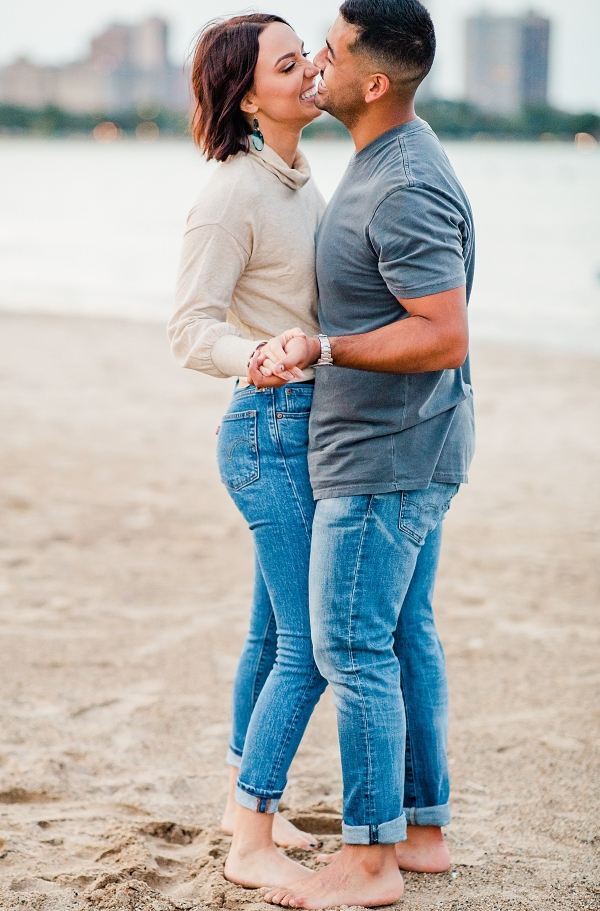 Expedition Joy Chicago North Ave Beach Engagement Photography_0077