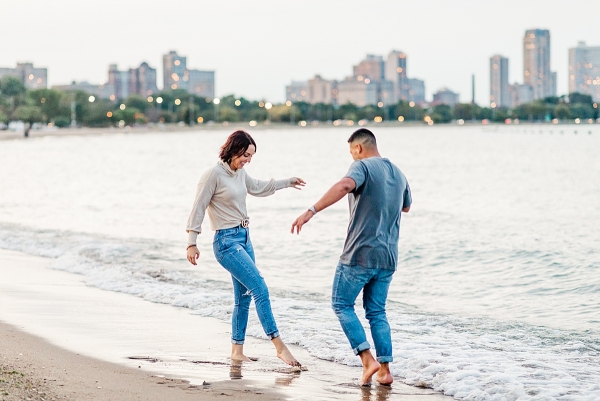 Expedition Joy Chicago North Ave Beach Engagement Photography_0081