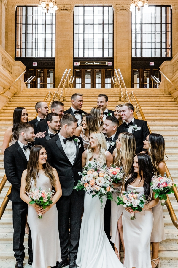 Classy Chicago Spring Wedding at the Industrial City Hall Events_0227