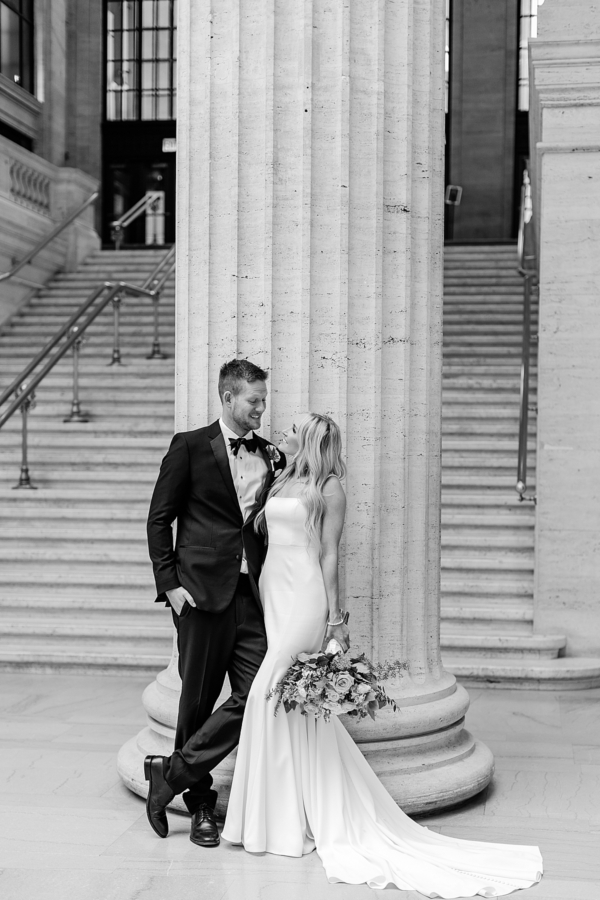 Classy Chicago Spring Wedding at the Industrial City Hall Events_0243