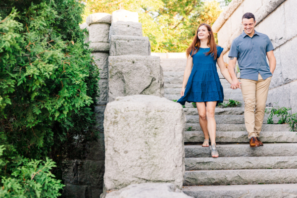 Waterfront Engagement Session at North Avenue Beach